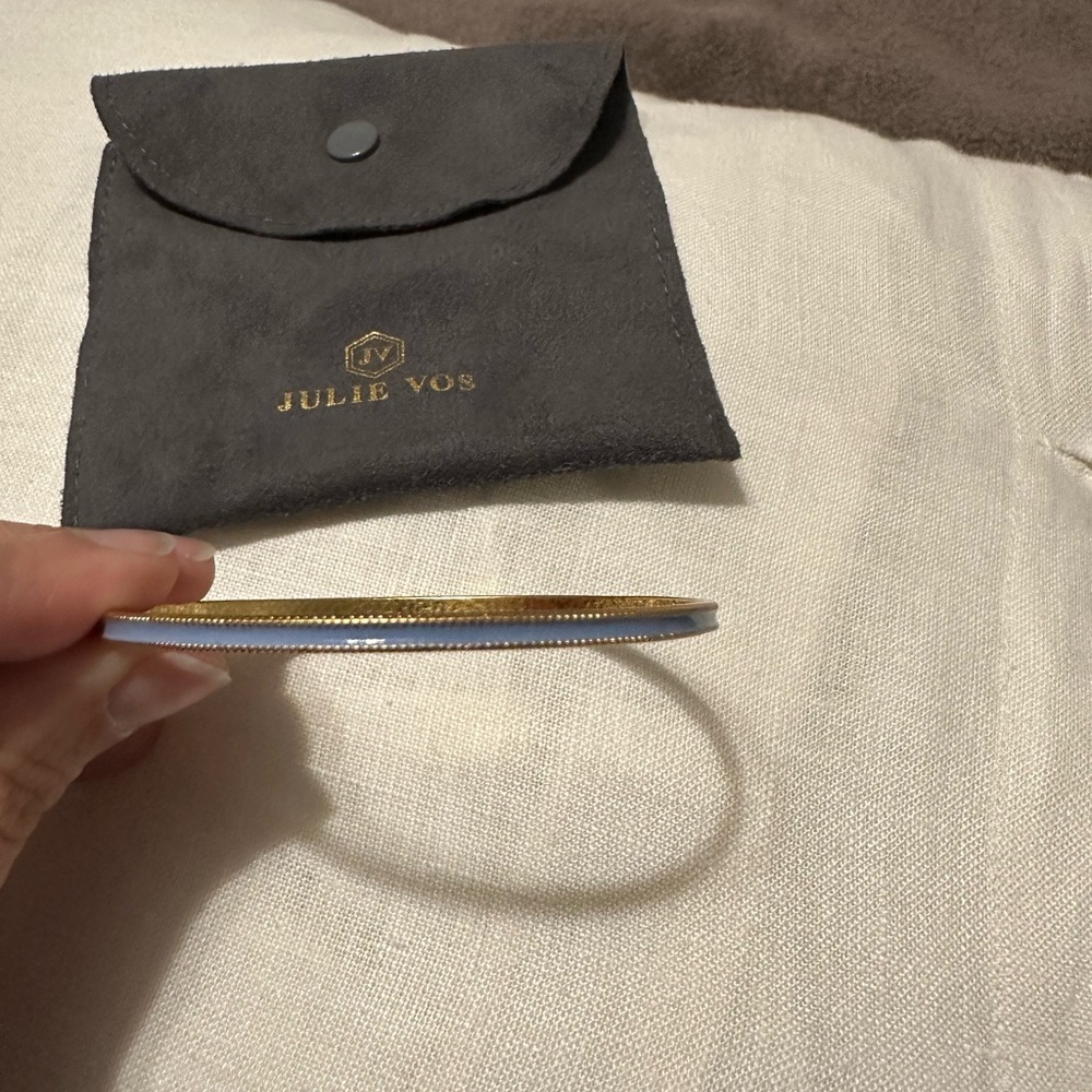 Julie Vos Gold and Blue Bracelet